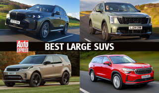 Best large SUVs - header image