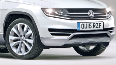 Chunky look for new VW Tiguan 2015 pictures  Auto Express