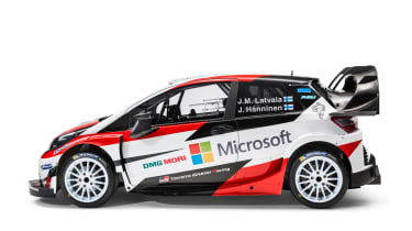 New Toyota Yaris WRC rally car revealed for 2017 side