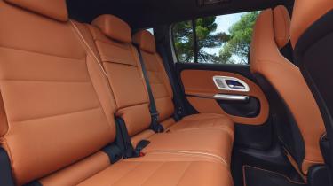 Mercedes GLB - rear seats