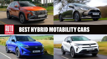 Best hybrid Motability cars - header image