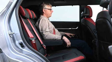 KGM Actyon - rear seats with Auto Express Editor, Paul Barker