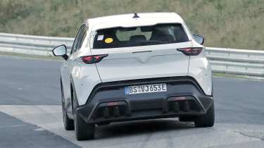 Cupra Raval testing - tailshot