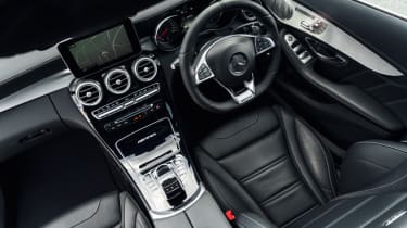 Mercedes C63 AMG saloon - cockpit