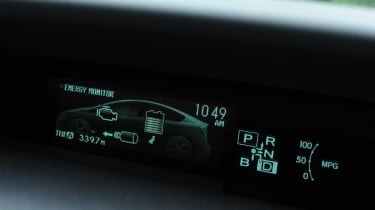 Toyota Prius Plug-in interior detail