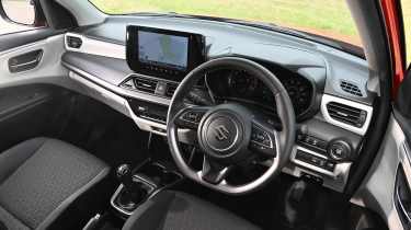 New Suzuki Swift Allgrip - front interior 