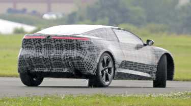 Mystery electric coupe - spyshot 2