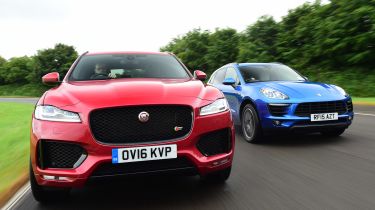 Jaguar F-Pace vs Porsche Macan - header