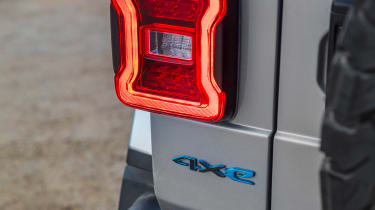 Jeep Wrangler 4xe - rear badge