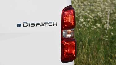 Citroen e-Dispatch - rear light detail