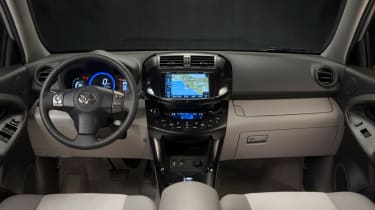Toyota RAV4 EV interior