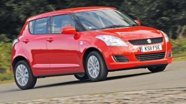 Suzuki Swift front cornering