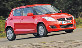 Suzuki Swift front cornering