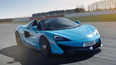 McLaren 570S Spider Track Pack - front