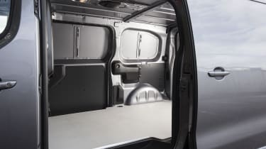 Vauxhall Vivaro van - side door