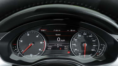 Audi A6 Avant dials