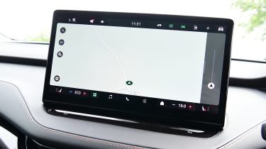 Skoda Enyaq Coupe - infotainment screen