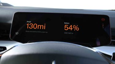 Polestar 3 - digital instrument cluster, state of charge