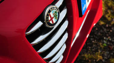 Alfa Romeo MiTo grille detail