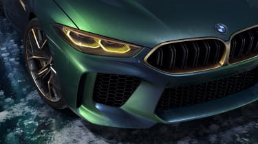BMW M8 Gran Coupe - headlight
