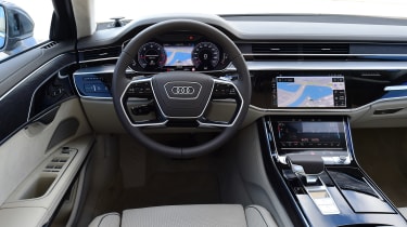 New Audi A8 2017 - interior