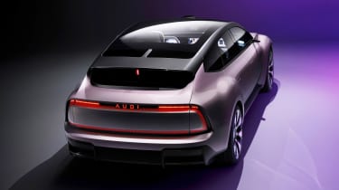 Audi E Concept - rear above