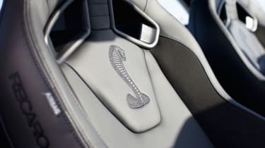 Ford Mustang Shelby GT500 seat detail