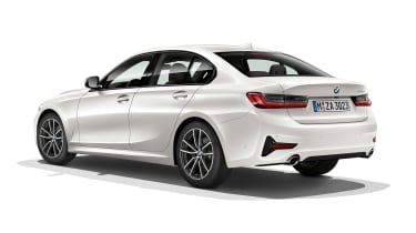 BMW 3 Series - rear static white