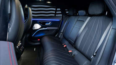 Mercedes EQS - rear seats