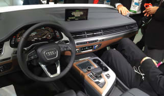 Audi Q7 dash at CES