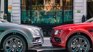 Bentley Bentayga Huntsman - front outside shop