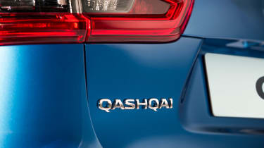 New Nissan Qashqai facelift - Qashqai badge
