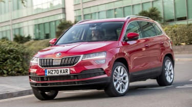 Skoda Karoq - front dynamic