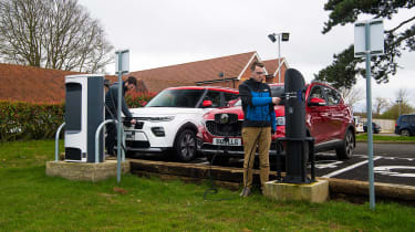 Kia Soul EV vs MG ZS EV - pictures  Auto Express