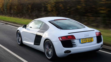 Audi R8 4.2 Coupe Limited Edition rear tracking
