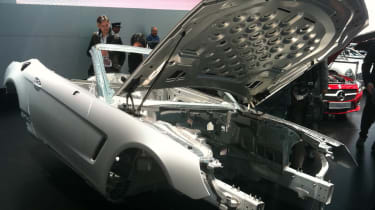 Mercedes SL aluminium body