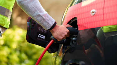 Vauxhall Vivaro Electrici-Tea - charging