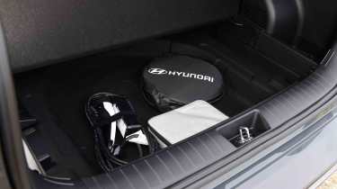 Hyundai Kona Electric - under boot floor storage