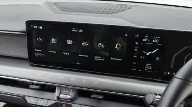 Kia EV9 - infotainment screen 