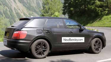 Bentley SUV spied - pictures  Auto Express