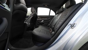 Mercedes E 220d Sport - rear seats