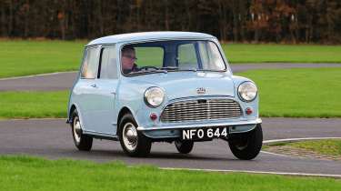 Austin Mini - front cornering