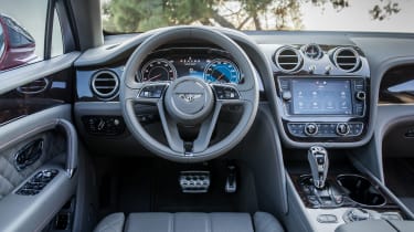 Bentley Bentayga luxury SUV dashboard