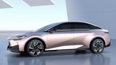 Toyota EV concept saloon