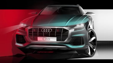 Audi Q8 teaser - front