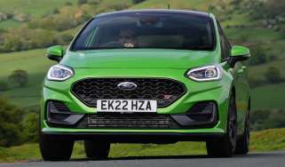 Fiesta ST vs Polo GTI vs i20 N - Ford Fiesta ST cornering