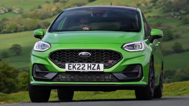 Fiesta ST vs Polo GTI vs i20 N - Ford Fiesta ST cornering