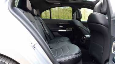 Mercedes E-Class E 300 e - rear seats