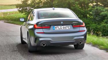 BMW 330e - rear