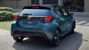 2025 Toyota Yaris - read angled